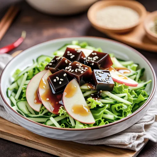 Apple Acorn Jelly Salad