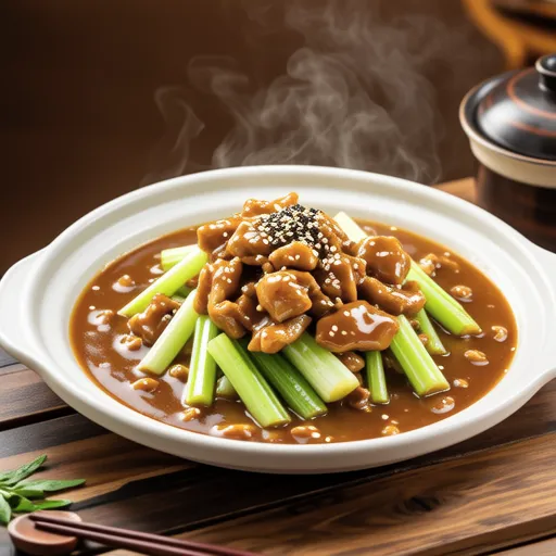 Celery and Tuna Curry Stir-fry