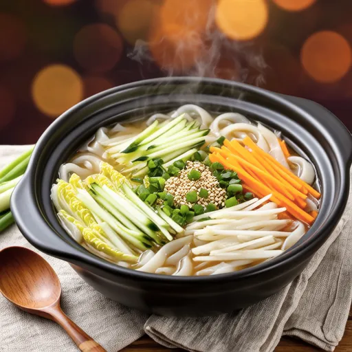 Vegetable Garlic Salt Hot Pot