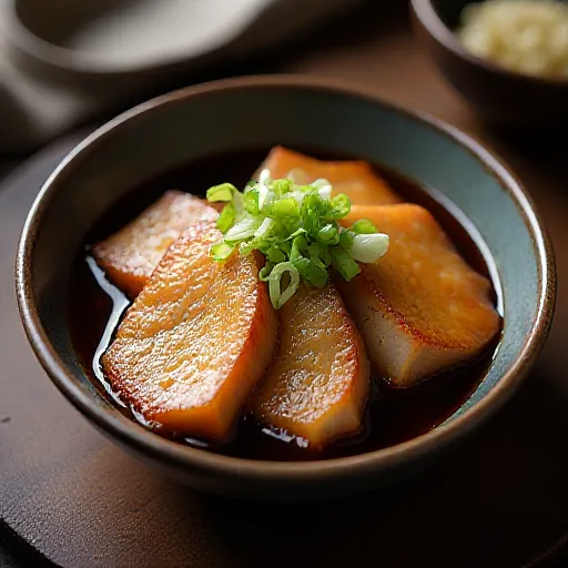 Ito Konnyaku and Pork Ginger Simmer