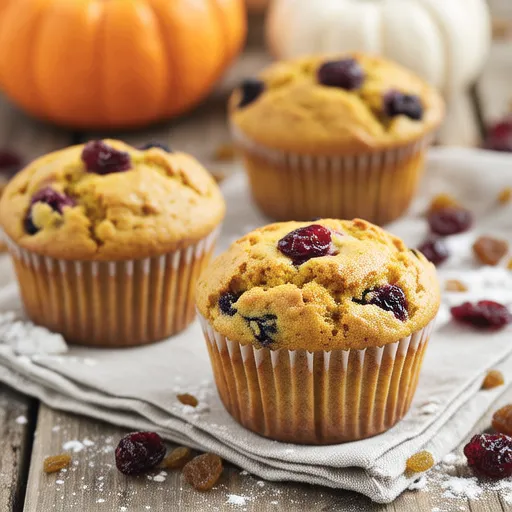 Coconut Oil Pumpkin Muffins