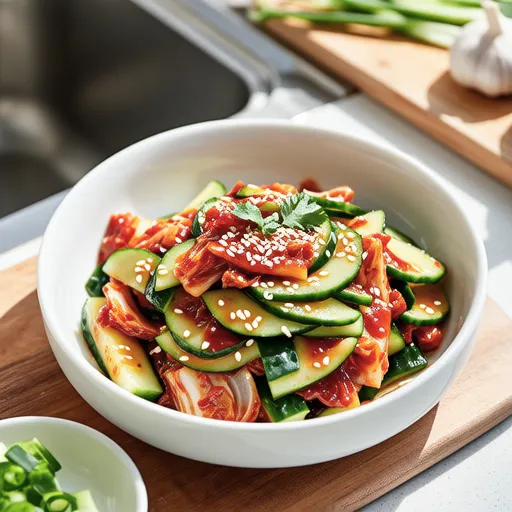 Baek Jong Won's Korean Cucumber Salad