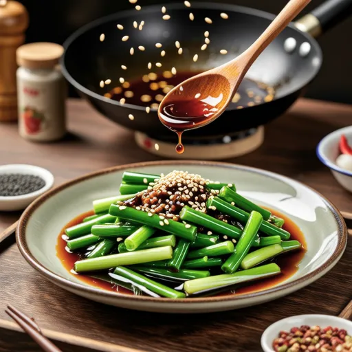 Garlic Scape Stir-fry