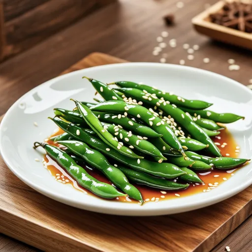 Green Beans with Miso Butter Stir-fry