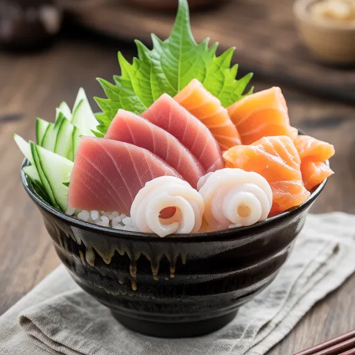 Spring Seafood Chirashi Sushi