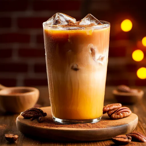 Pumpkin Iced Latte