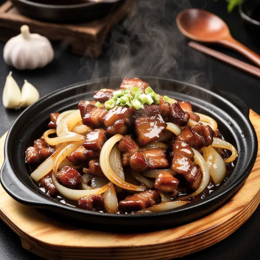 New Onion and Pork Stir-fry