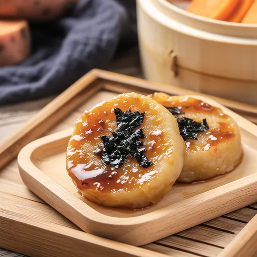 Japanese Potato Mochi (Imomochi)