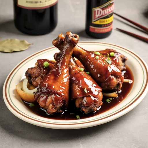 Pressure Cooker Chicken Drumsticks in Red Wine Sauce