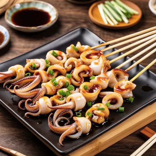 Grilled Stuffed Squid (Teppo-yaki)