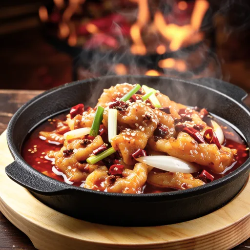 Spicy Stir-fried Fish Cake
