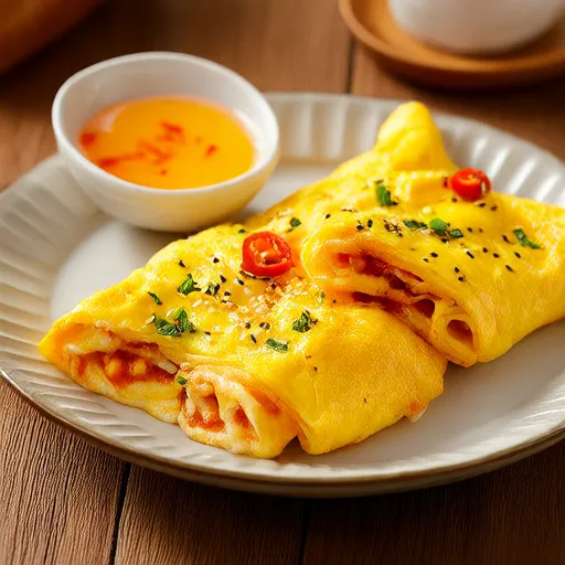 Trứng Chiên Phô Mai