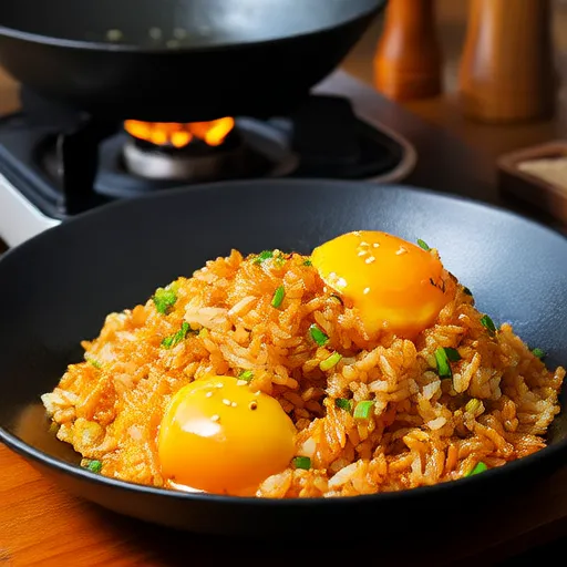 Egg Soy Sauce Fried Rice