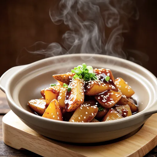 Korean Braised Potatoes (Gamja Jorim)