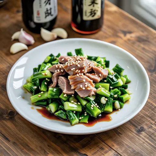 Garland Chrysanthemum Tuna Salad