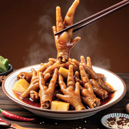 Spicy Stir-fried Chicken Wings with Taro