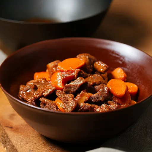 Stir-fried Beef with Carrots