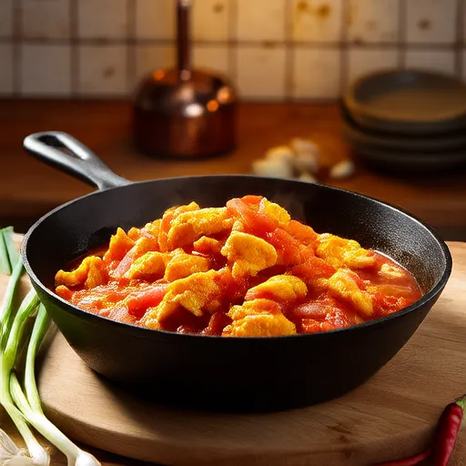 Domatesli Yumurta Sote