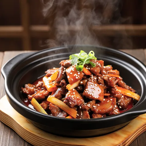 Spicy Stir-fried Pork (Jeyuk Bokkeum)