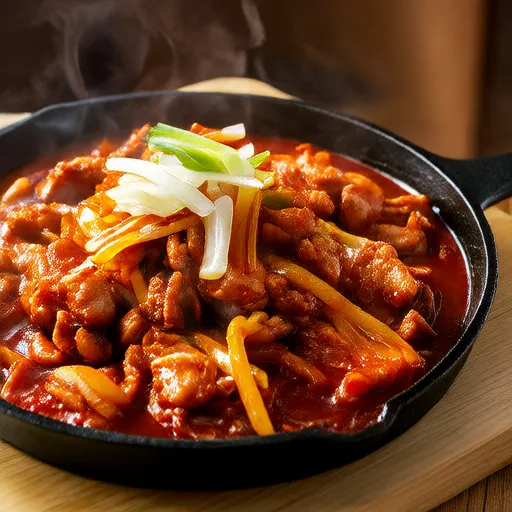 麻辣甜雞炒