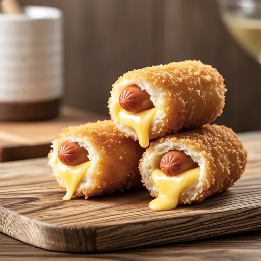 チーズたっぷり一口アメリカンドッグ