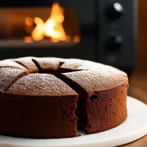 Low-Calorie Chocolate Birthday Cake