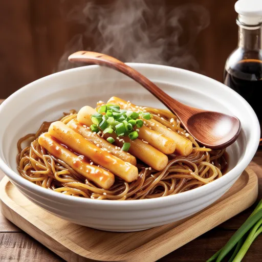 Simple Glass Noodle Tteokbokki Snack
