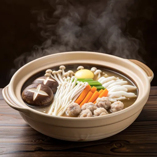 Kinoko Yose Nabe (Mushroom Hot Pot)
