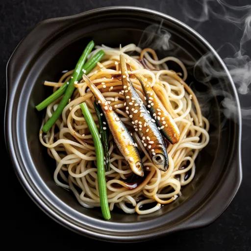 Konjac and Green Beans Simmered Stir-fry