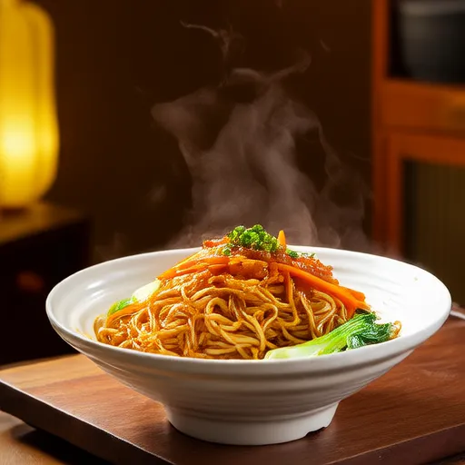 Simple Chinese Stir-fried Noodles