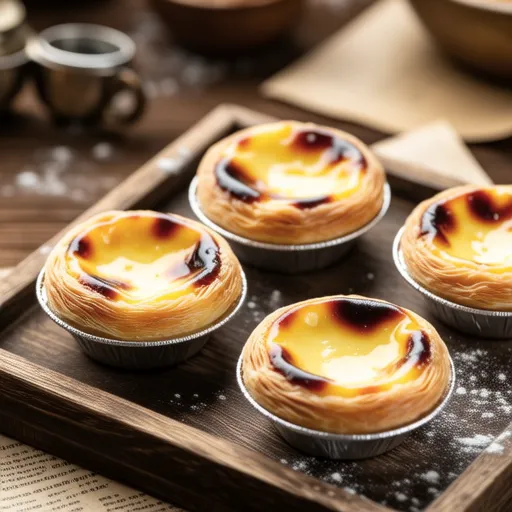 Sweet and Crispy Egg Tart