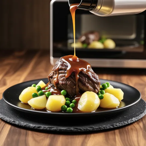 Sweet and Savory Simmered Beef and New Potatoes