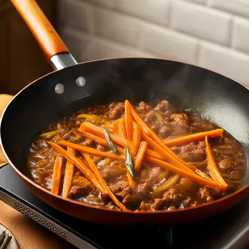 Stir-Fried Onion and Carrot