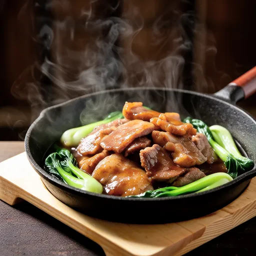 Stir-fried Pork and Spring Cabbage with Miso