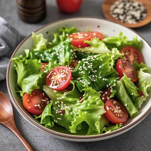 Refreshing Lettuce and Tomato Namul