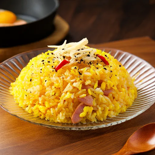 Riz Frit aux Bâtonnets de Crabe