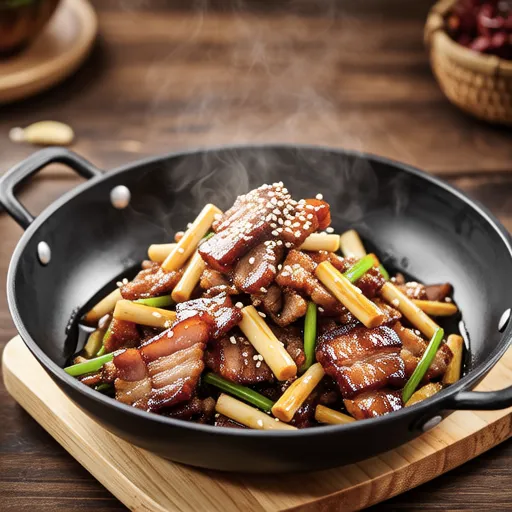 Stir-fried Pork and Bamboo Shoots