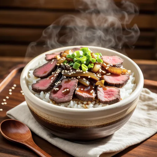 Japanese-style Steak Rice Bowl