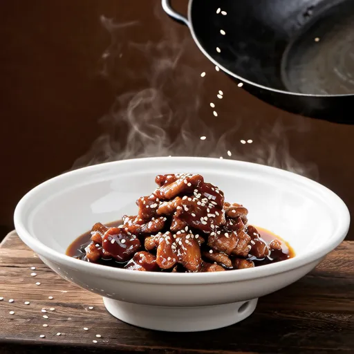 Soy Sauce Stir-fried Ground Pork