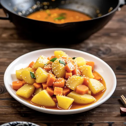 Curry Potato Stir-fry