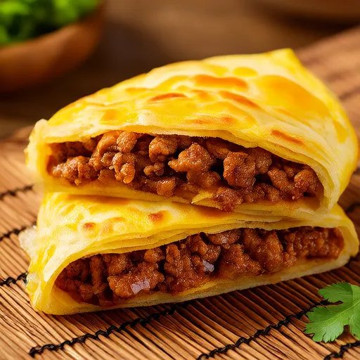 Panqueca de Carne e Ovo