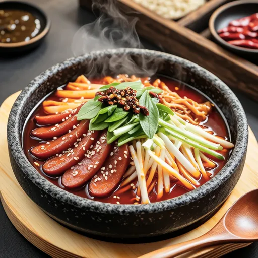 순대 볶음