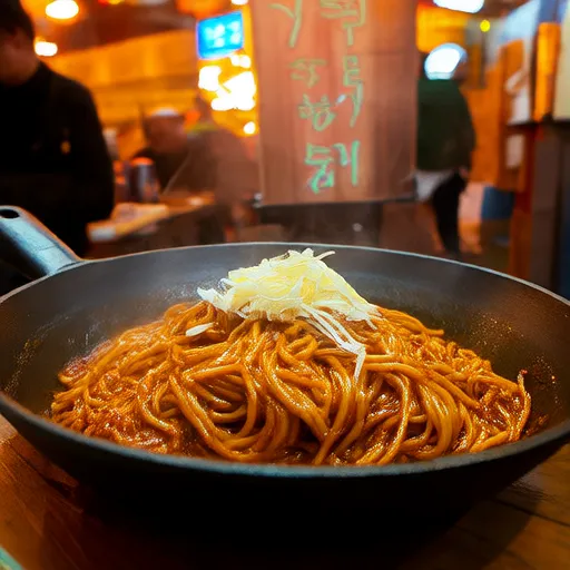 簡単な炒め麺
