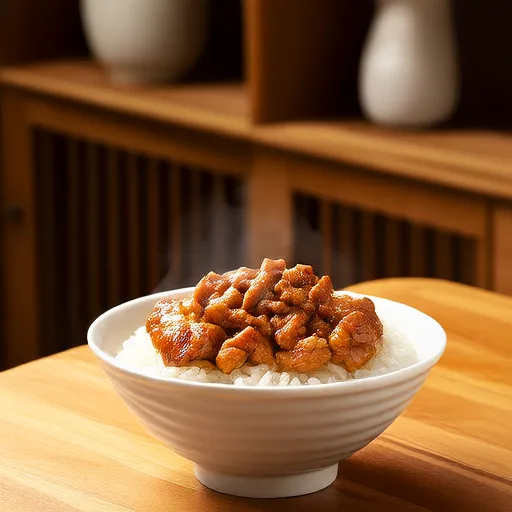 健康雞肉碎肉蓋飯