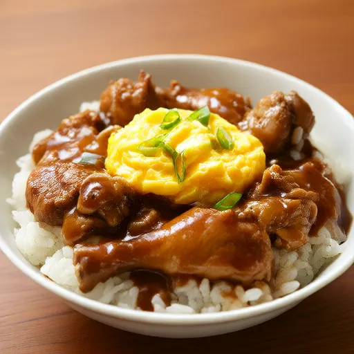 Оякодон (рис с курицей и яйцом)