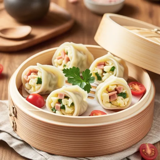Potato Salad Dumpling Wraps