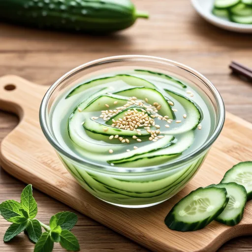 Refreshing Cucumber Cold Soup