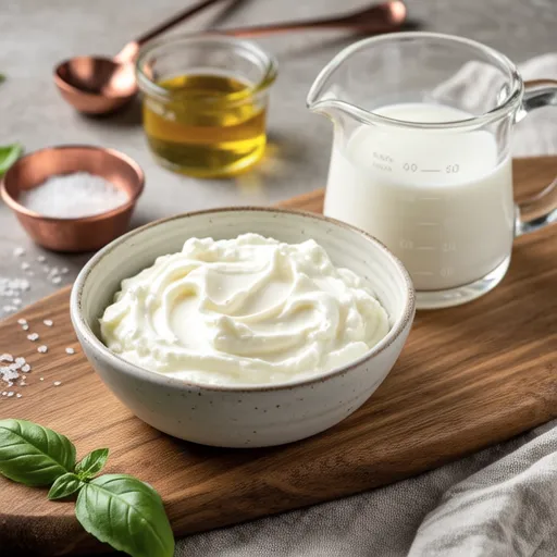 Homemade Cream Cheese with Milk