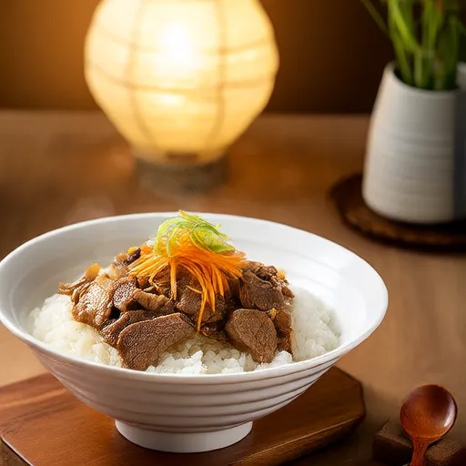 Beef and Vegetable Mixed Rice