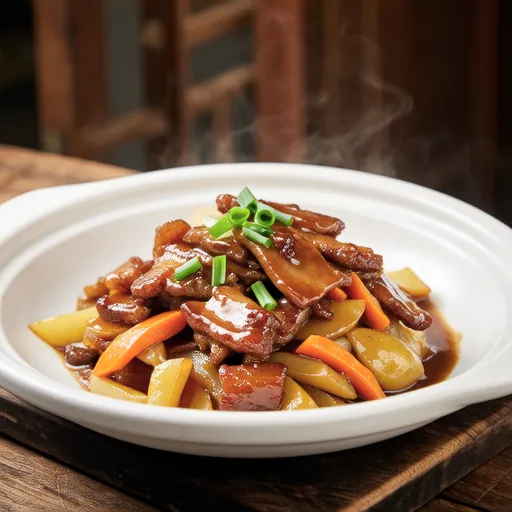 Root Vegetable Oyster Stir-fry